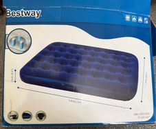 Bestway Double Air Bed with Plug-In Pump