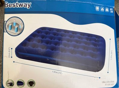Bestway Double Air Bed with Plug-In Pump