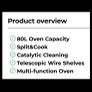 Beko built in multifunction oven Image 5