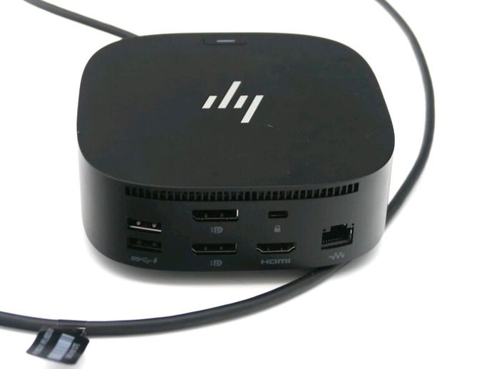 HP G5 Usb-C Model HSN- IX02 Docking Station with HP 120W Power Supply