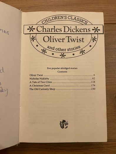 'Children's Classics' Oliver Twist & Other Stories (Charles Dickens)