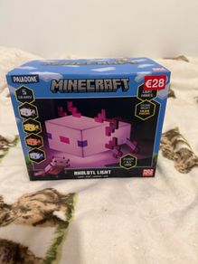 Minecraft axolotl lamp