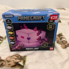 Minecraft axolotl lamp