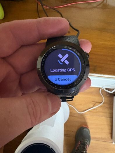 Golf watch with tags and spare tags