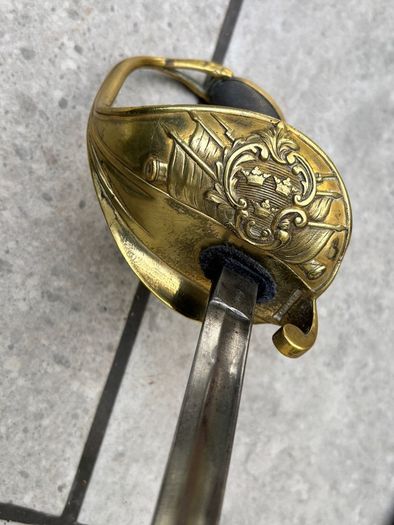 Officer's sword, Sweden