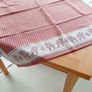 2026 Festive gingham tablecloth 1mt Image 3