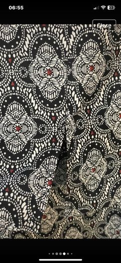 dress Bnwt streetone black print dress size 12