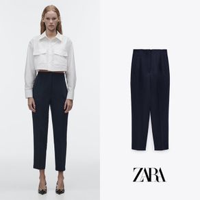 3 Pairs Zara High Waisted Cigarette Trousers / Size M