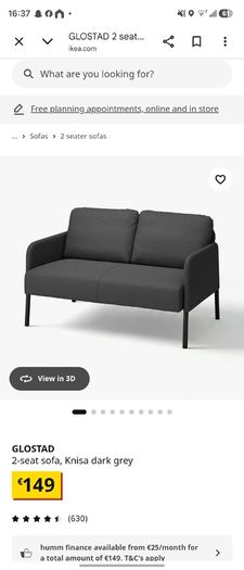 Ikea Glostad Couch