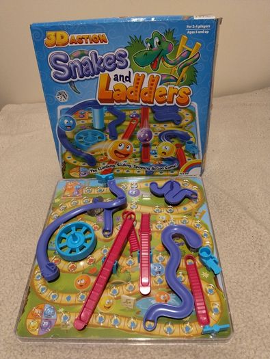 Snakes and Ladders 3D Edition game