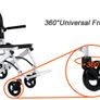 Ultra Light Wheelchair for Adults Image 7