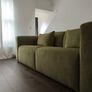 Luxury Bespoke Velvet Sofa As New/Delivered May Image 5
