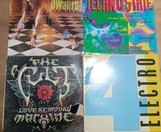 4 vinyl records