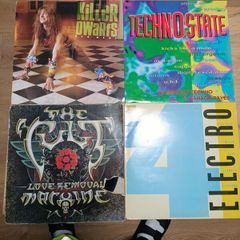 4 vinyl records
