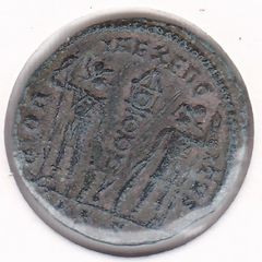 Roman - Constans 337 to 350 AD AE3/4 Siscia Mint