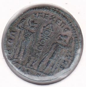 Roman - Constans 337 to 350 AD AE3/4 Siscia Mint