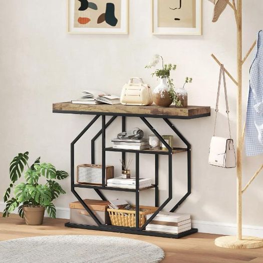 Industrial Console Table