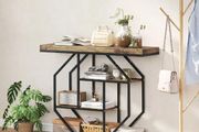 Industrial Console Table