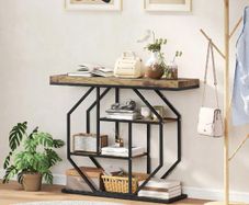 Industrial Console Table