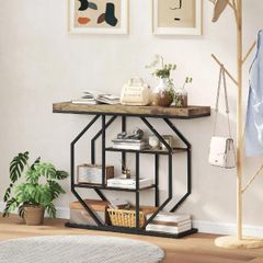 Industrial Console Table