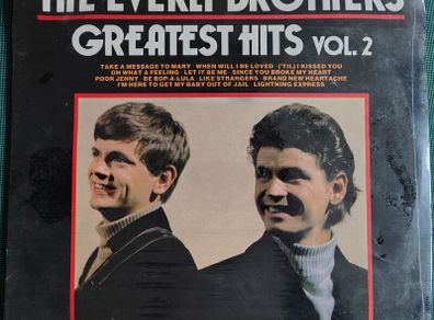 The Everly Brothers - Greatest Hits Vol. 2 Vinyl LP (1985) Compilation BRAND NEW SEALED Pop Vocal