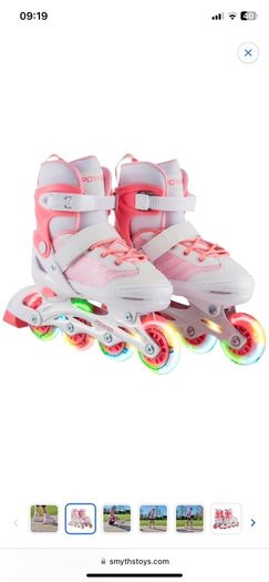 Roller skates with lights