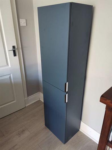 Bathroom Tallboy Twin Door Wall Unit