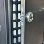 Heavy Duty Steel Door 860 x 90 x 2050 Charcoal with inner window BRAND NEW IN BOX Image 3