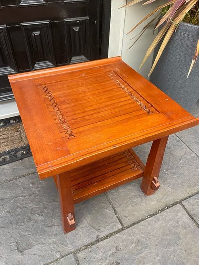Beautiful Wooden Side Or Small Coffee Table - Can Deliver