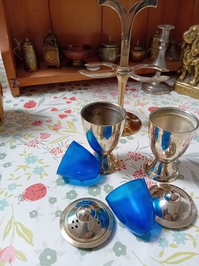 Silverplated Condiment Set