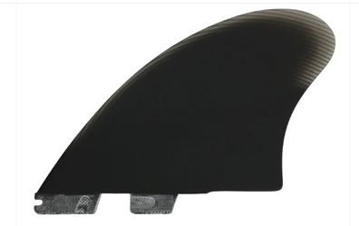 FCS II Performer Split Keel Quad PG Surfboard Performance Glass Fin Set - Black