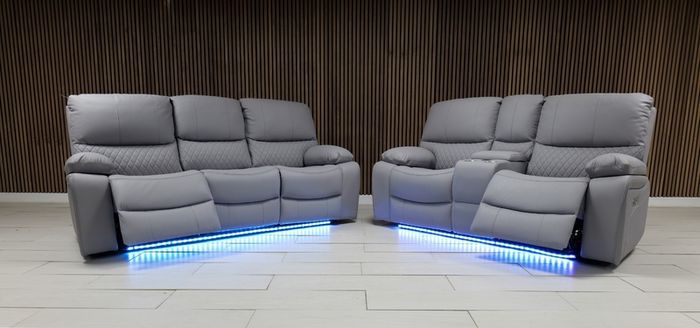 Rita 3+2 Electric Leather Recliner Sofa Set