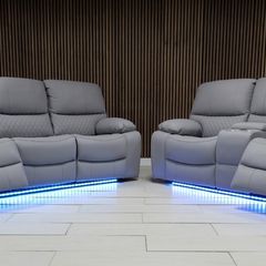 Rita 3+2 Electric Leather Recliner Sofa Set