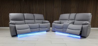 Rita 3+2 Electric Leather Recliner Sofa Set