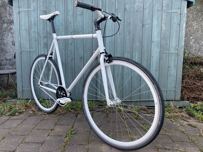 New Funked Up Fixie FixedGear Singlespeed Bicycle - Size 63cm XXL to suit a Rider of height 6'3" to 6'7" (190cm to 202cm)