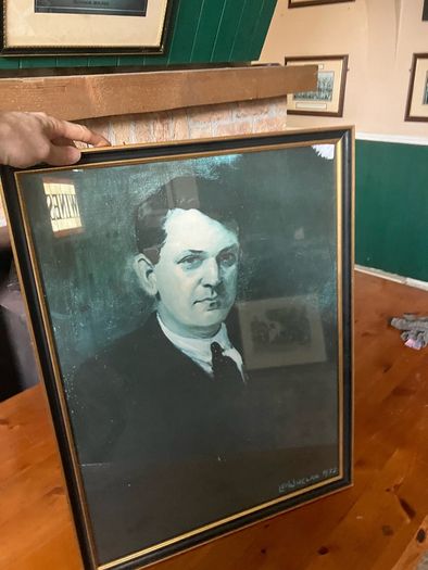 Mick Collins painting