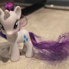 Rarity 3 inch Brushable MLP G4 My Little Pony 2010