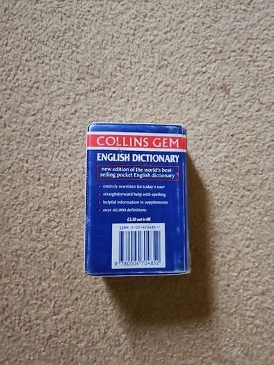 Pocket English Dictionary