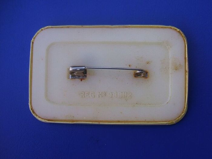 ANIMAL BAR CLUB (Nestle chocolate) - a club membership badge (1980s). Large sized badge 70mm x 45mm.
