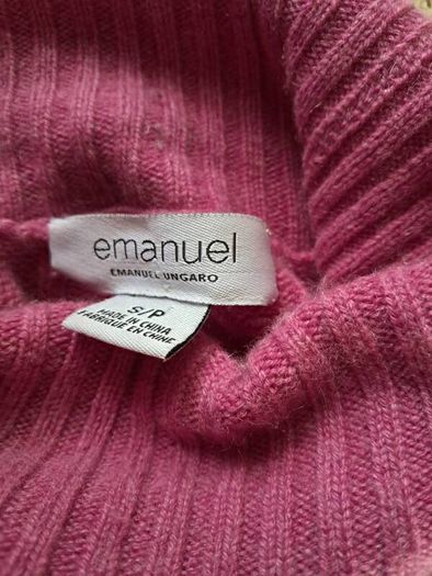 Emanuel Ungaro cable-knit turtleneck Cashmere Sweater