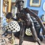 Beautiful Male Bronze Statue. Image 8