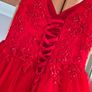 red confirmation dress Image 6