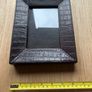 Faux Alligator/Crocodile Table Top Picture Frame Image 5