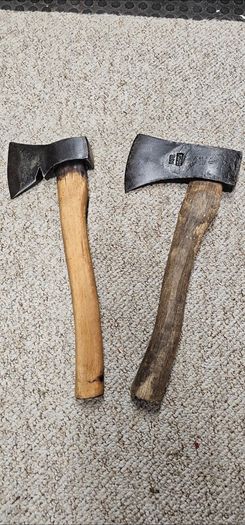 Axes. - 40e for both!