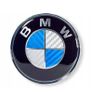 BMW Carbon Blue Bonnet/Trunk Emblem Image 3