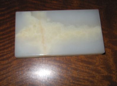 Unique Persian Cream Onyx Plinth / Base