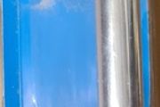 Chrome Pull handle round bar