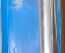 Chrome Pull handle round bar