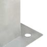 Post Anchors 4 pcs Galvanised Metal 71 mm Image 2