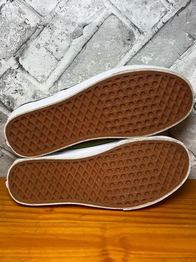 Vans Off The Wall Ladies Like Green Slip-on UK4 EUR36.5
